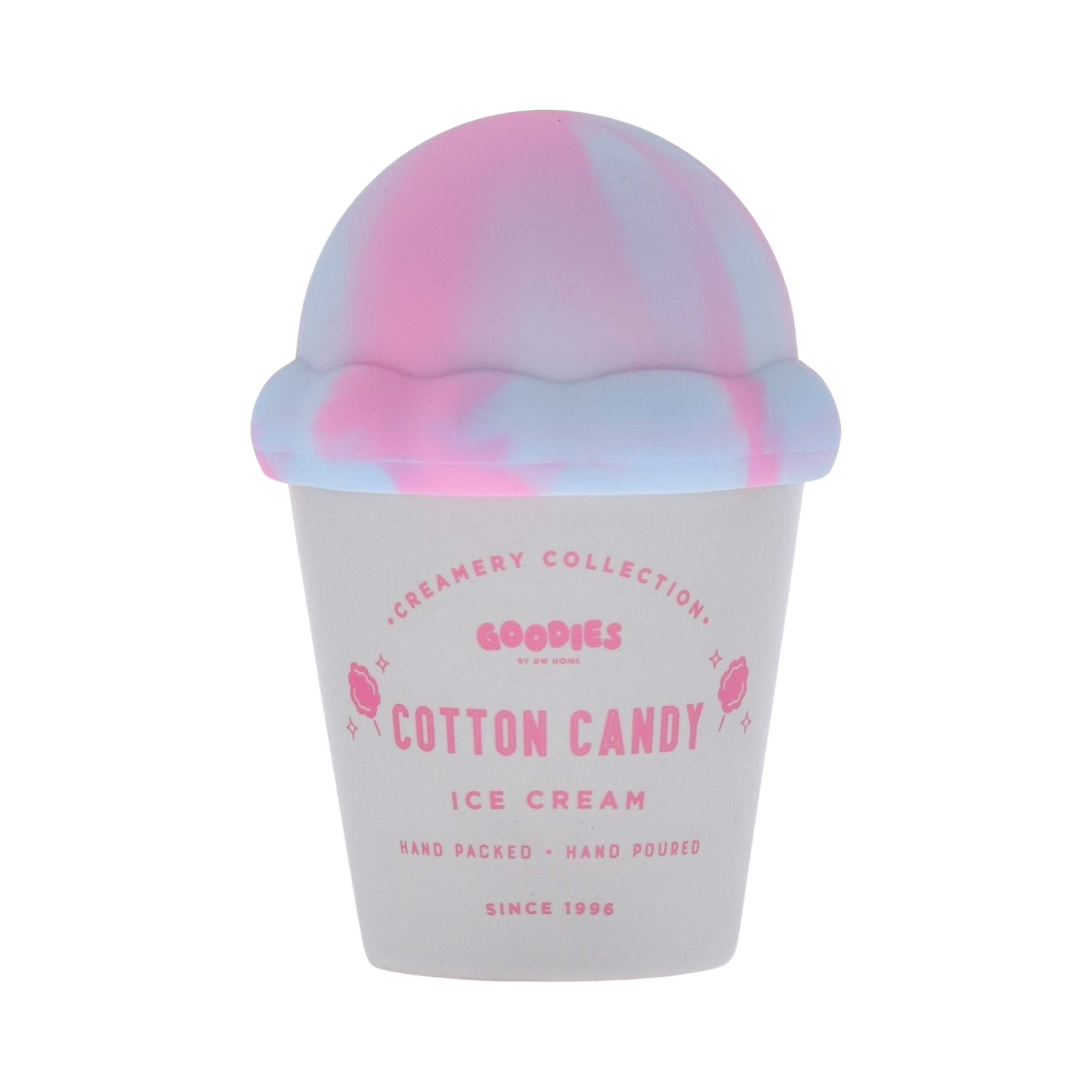 Goodies, ceramic ice cream jar with silicone lid