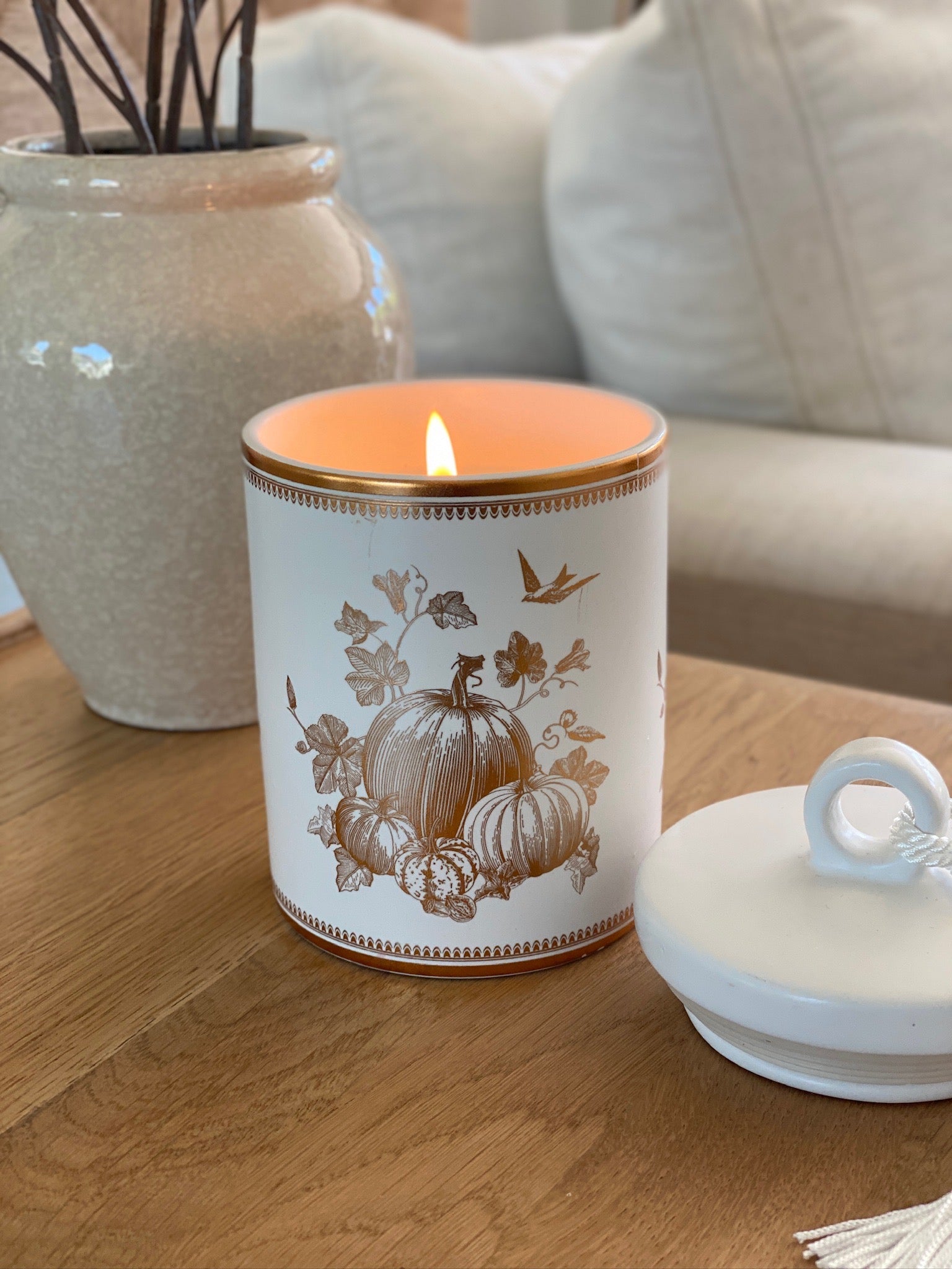Pumpkin  & Clove Candle Single Wick
