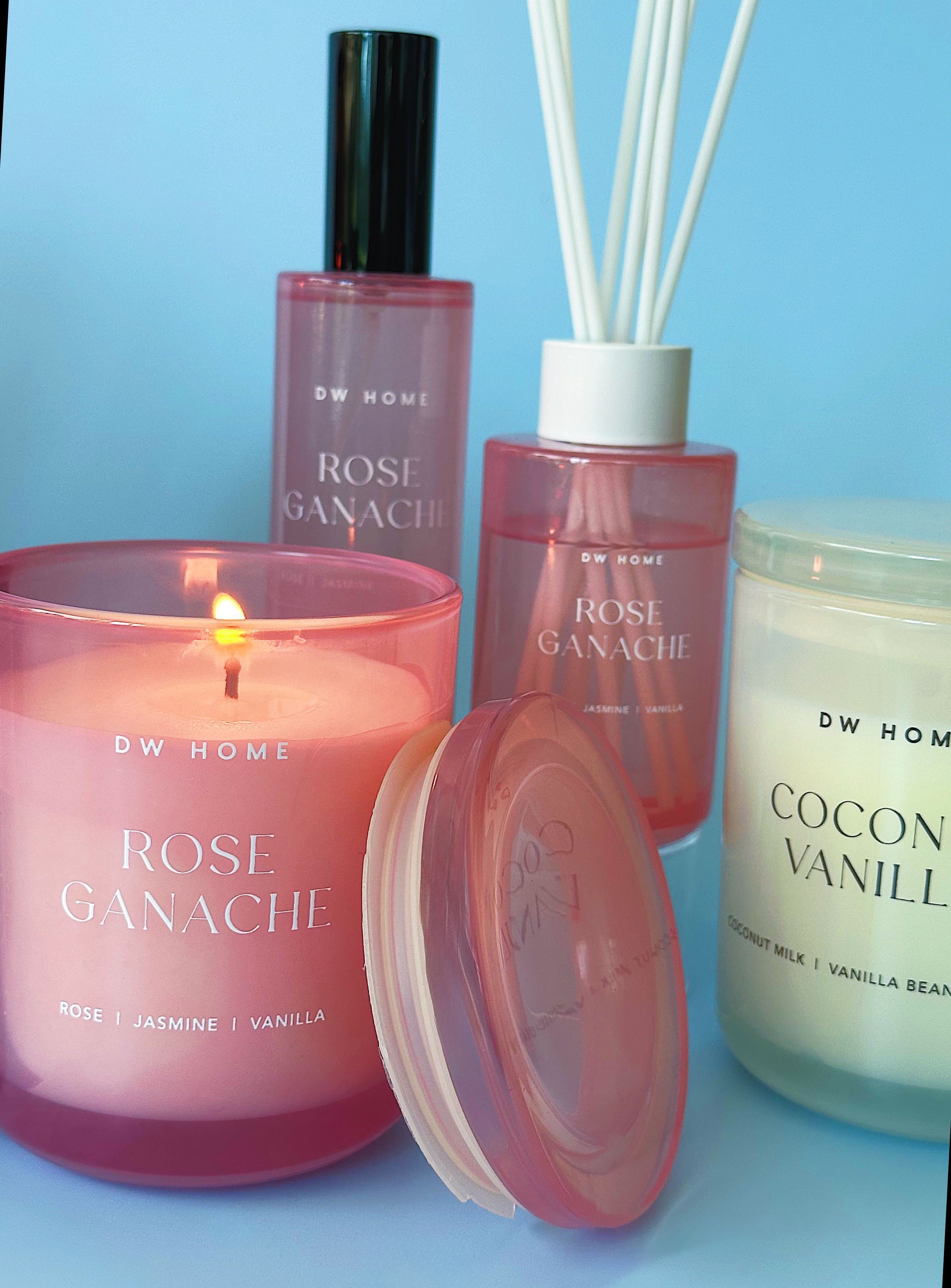 Rose Ganache Candle Single Wick