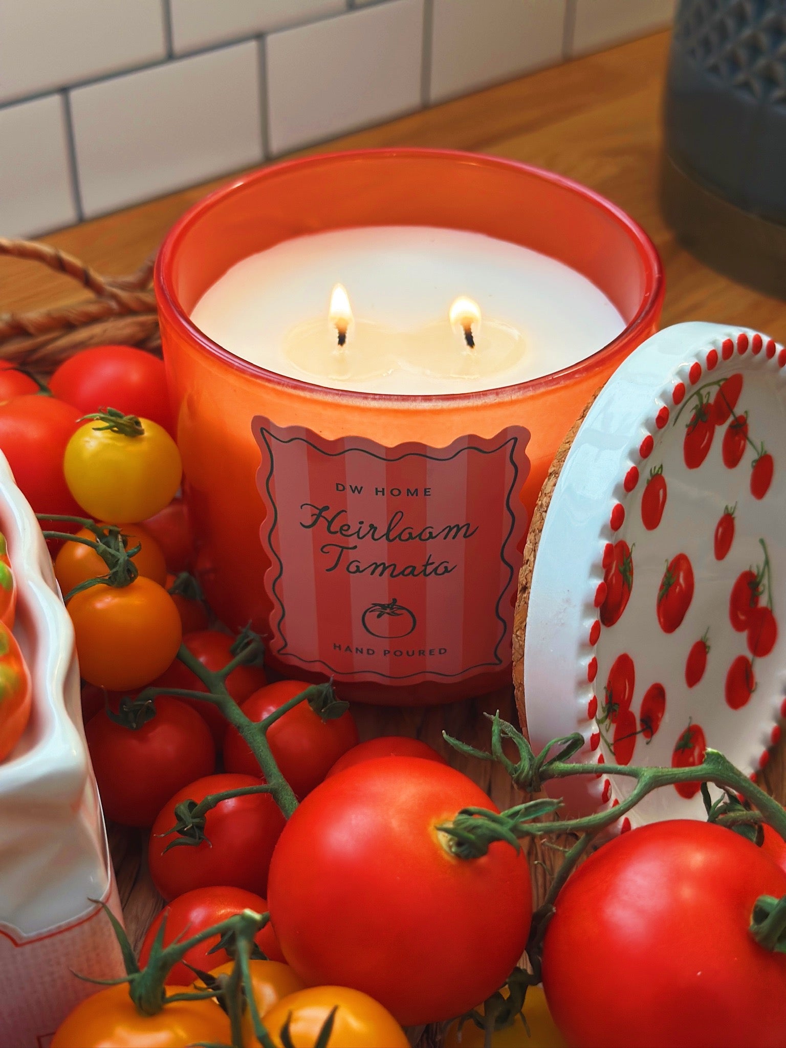 Heirloom Tomato Double Wick Candle