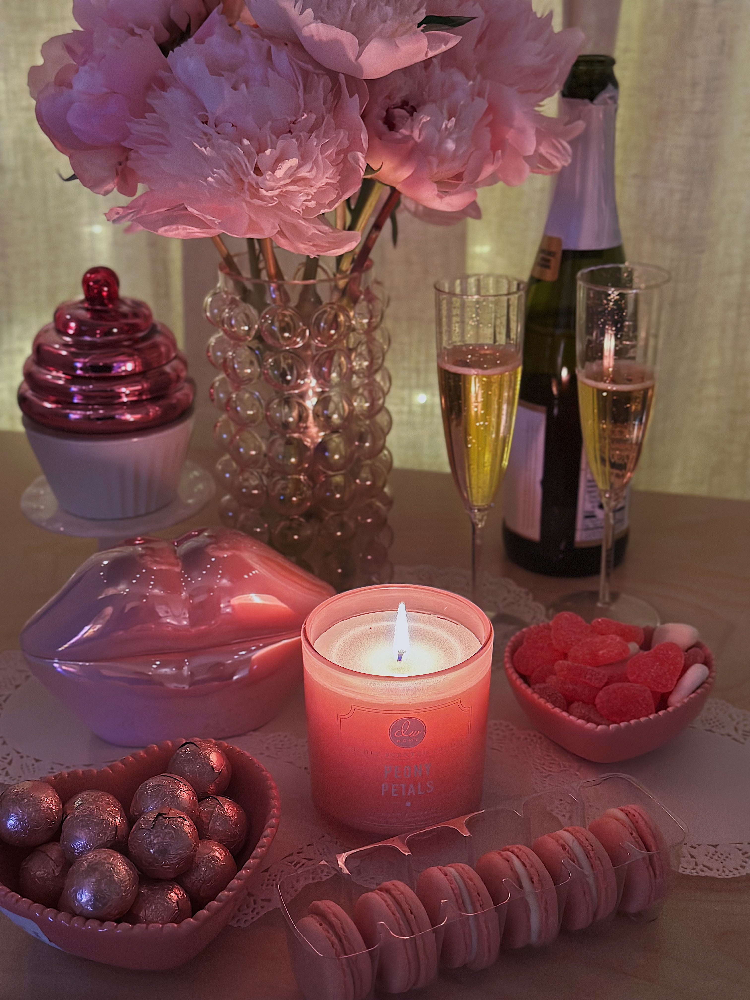 Pretty in Peony Candle Triple Wick