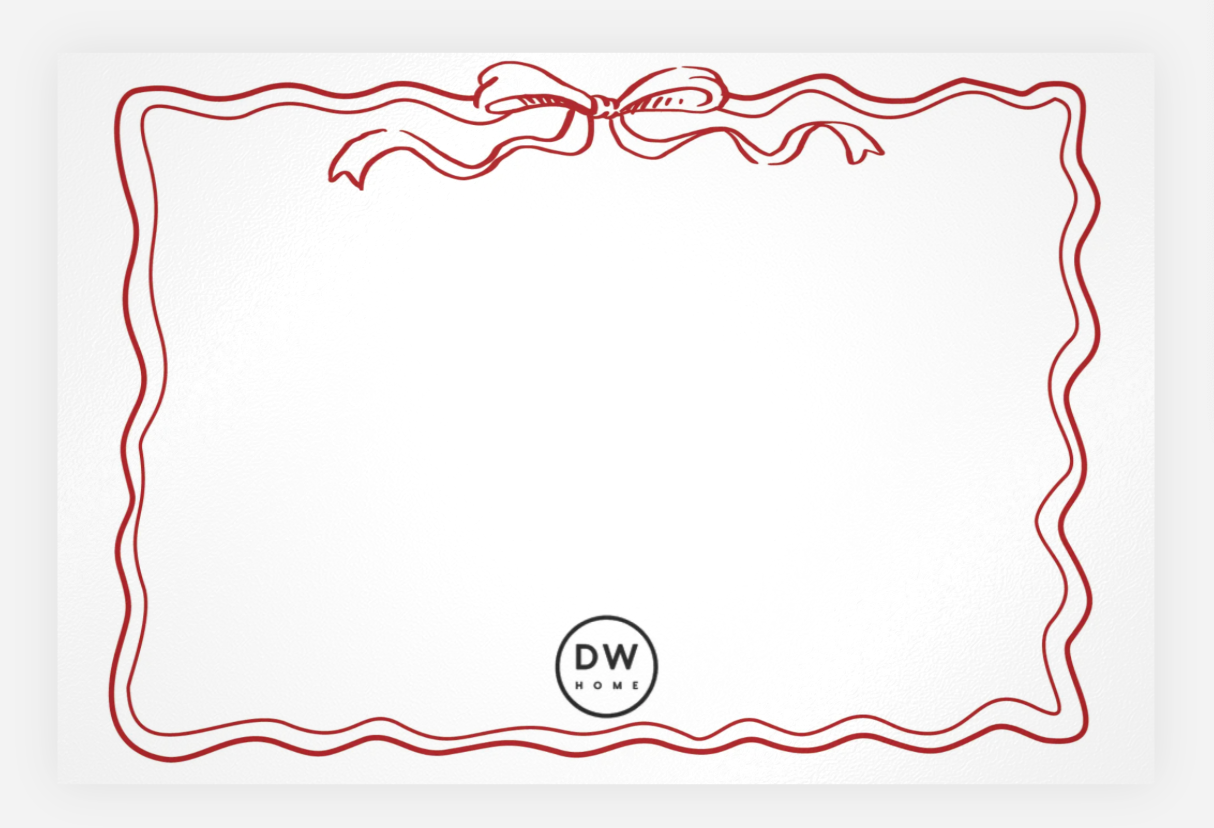 Holiday Card w/ Handwritten Note