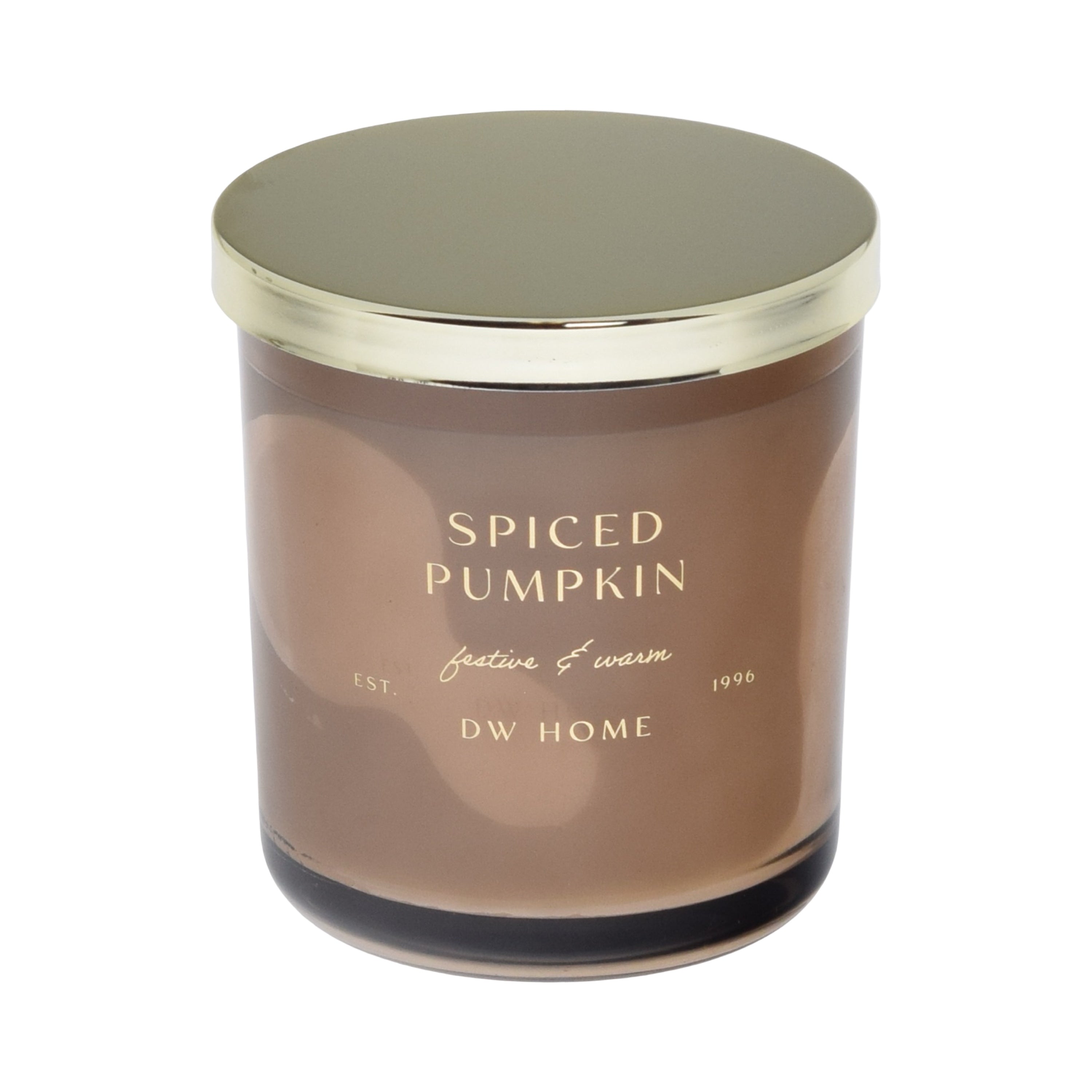 Spiced Pumpkin candle with gold lid