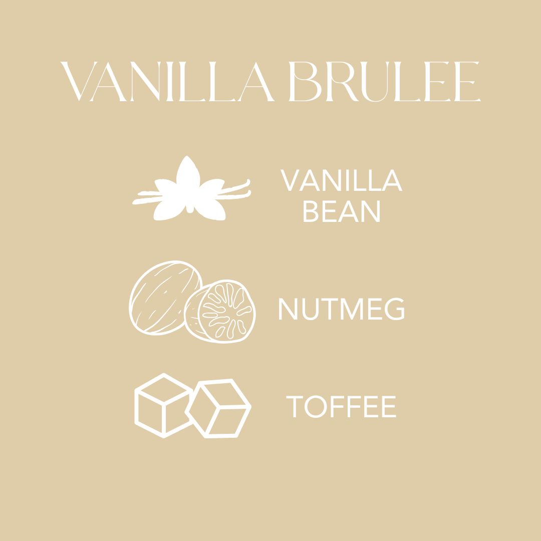 Vanilla Brulee Infographic