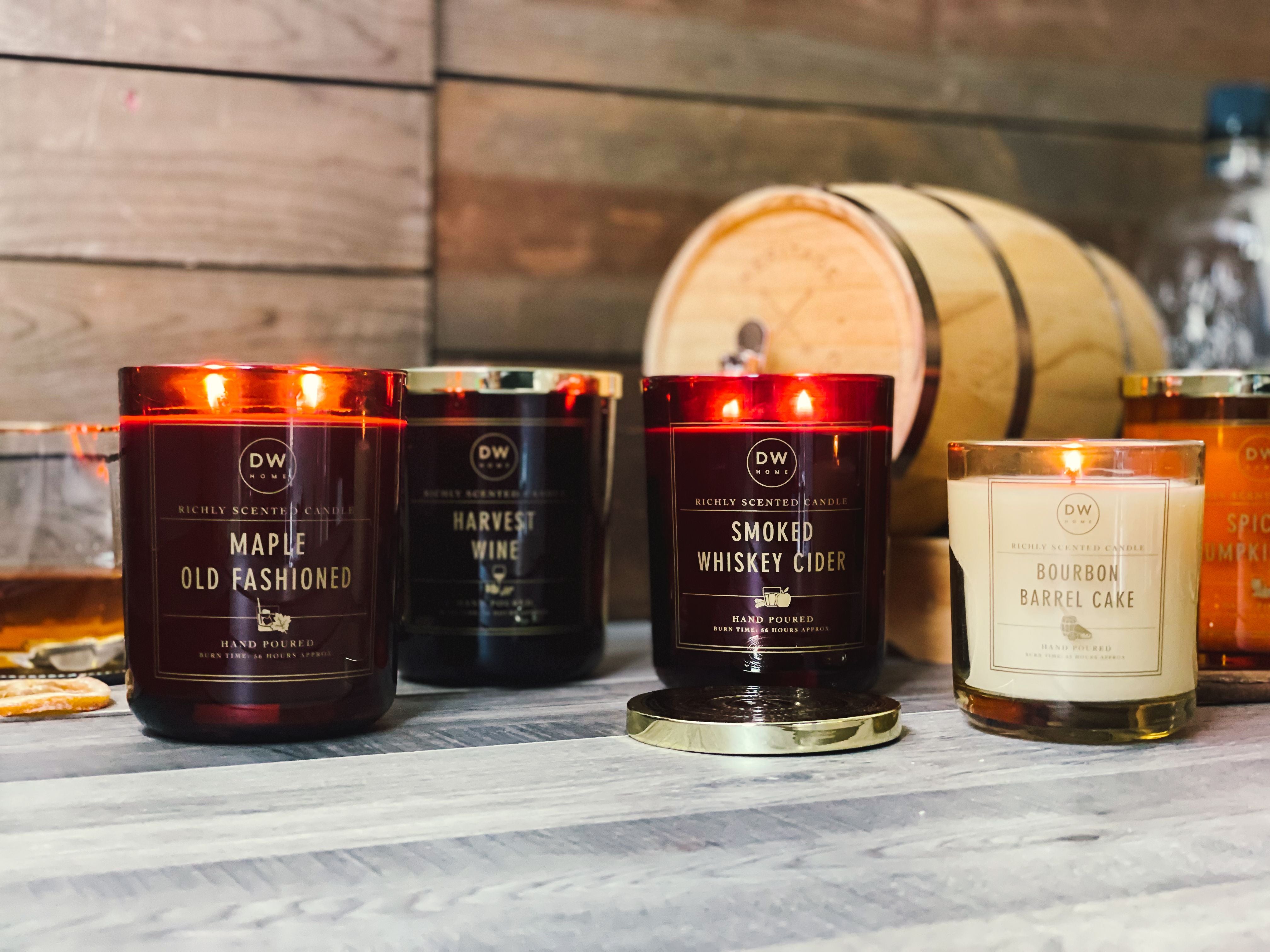 Smoked Whiskey Cider Candle Double Wick
